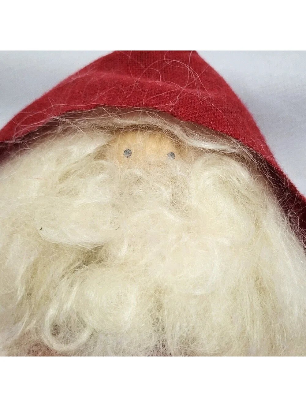 Lizzie High Folk Doll Sitting Santa Claus Red Handcrafted 1987 Ladie Friends 9